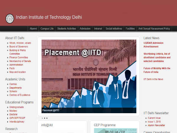 IIT दिल्ली में एग्जीक्यूटिव असिस्टेंट के 50 पदों पर भर्ती, जानिए आवेदन प्रक्रिया और योग्यता IIT दिल्ली में एग्जीक्यूटिव असिस्टेंट के 50 पदों पर भर्ती, जानिए आवेदन प्रक्रिया और योग्यता