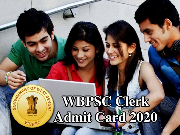 डब्ल्यूबीपीएससी क्लर्क परीक्षा एडमिट कार्ड 2020 / WBPSC Clerkship Admit Card 2020
