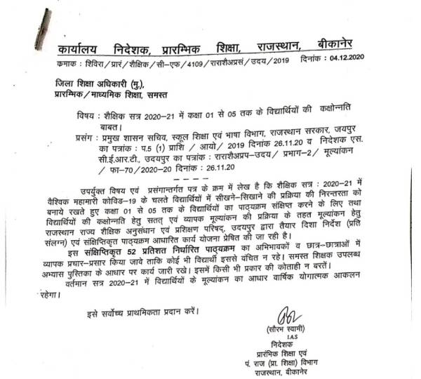 RBSE Syllabus 2021: राजस्थान सरकार ने 52 प्रतिशत कम किया सिलेबस RBSE Syllabus 2021: राजस्थान सरकार ने 52 प्रतिशत कम किया सिलेबस