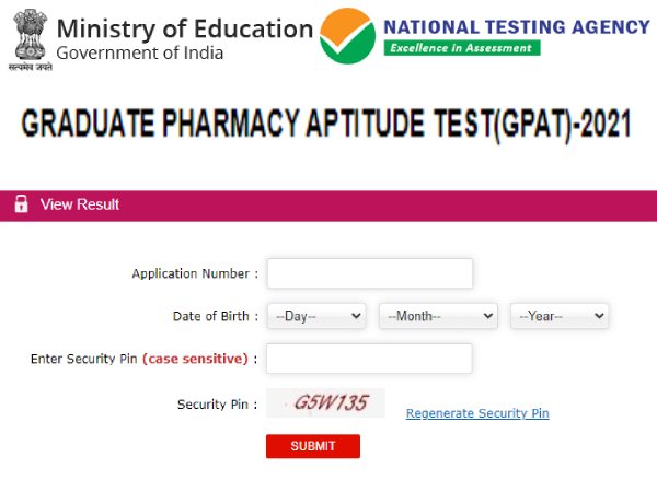 GPAT Result 2021 Declared: जीपेट रिजल्ट 2021 घोषित, GPAT Scorecard 2021 डाउनलोड करें GPAT Result 2021 Declared: जीपेट रिजल्ट 2021 घोषित, GPAT Scorecard 2021 डाउनलोड करें