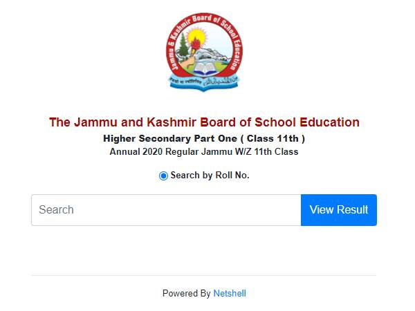 JKBOSE 11th Result 2020 Check Direct Link: जम्मू डिविजन के लिए 11वीं का रिजल्ट जारी, ऐसे करें चेक JKBOSE 11th Result 2020 Check Direct Link: जम्मू डिविजन के लिए 11वीं का रिजल्ट जारी, ऐसे करें चेक