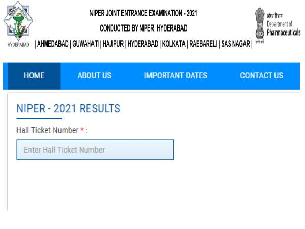NIPER JEE Result 2021 Merit List Download: एनआईपीईआर जेईई रिजल्ट 2021 मेरिट लिस्ट डाउनलोड करें NIPER JEE Result 2021 Merit List Download: एनआईपीईआर जेईई रिजल्ट 2021 मेरिट लिस्ट डाउनलोड करें