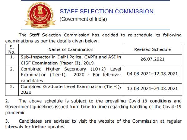 SSC Calendar PDF Download 2021: एसएससी सीजीएल सीएचएसएल सीपीओ परीक्षा तिथि 2021 जारी SSC Calendar PDF Download 2021: एसएससी सीजीएल सीएचएसएल सीपीओ परीक्षा तिथि 2021 जारी
