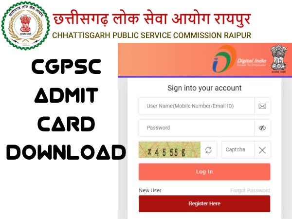 CGPSC Admit Card 2021 Download Link: सीजीपीएससी एडमिट कार्ड 2021 डाउनलोड करें CGPSC Admit Card 2021 Download Link: सीजीपीएससी एडमिट कार्ड 2021 डाउनलोड करें