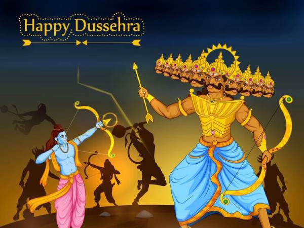 Happy Dussehra 2021 Wishes Images Drawing Quotes PNG WhatsApp Status Facebook Photo Greetings Card Vijayadashami 1