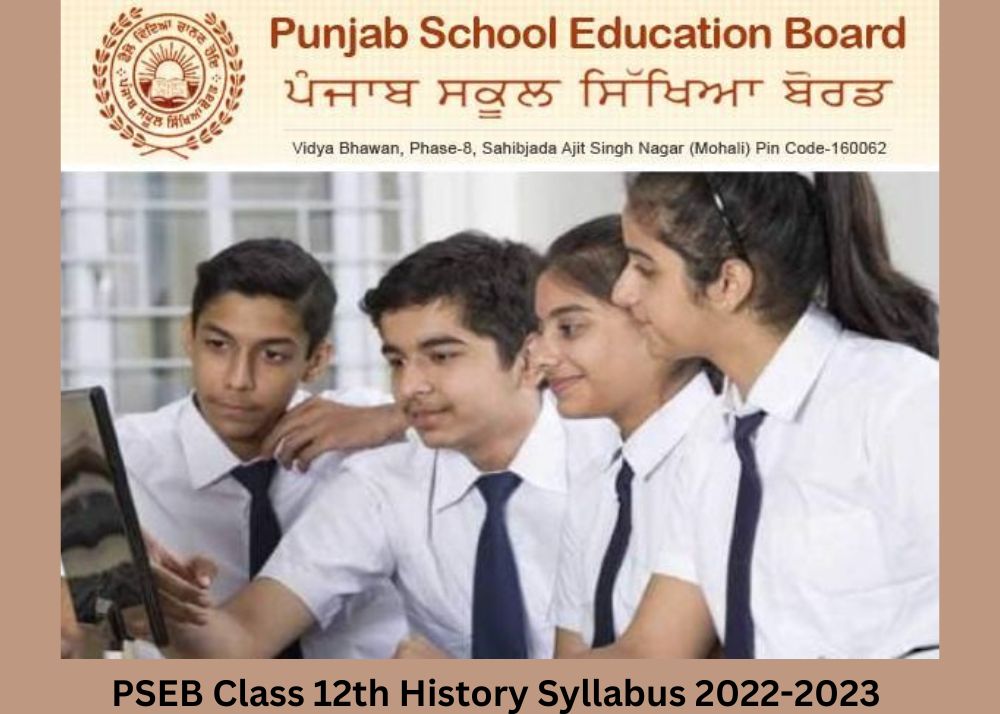 पंजाब बोर्ड कक्षा 12वीं इतिहास सिलेबस 2023, पीडीएफ डाउनलोड करें पंजाब बोर्ड कक्षा 12वीं इतिहास सिलेबस 2023, पीडीएफ डाउनलोड करें