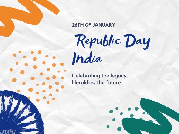 Republic Day 2023: गणतंत्र दिवस पर शेयर करें ये खूबसूरत मैसेज Republic Day 2023: गणतंत्र दिवस पर शेयर करें ये खूबसूरत मैसेज
