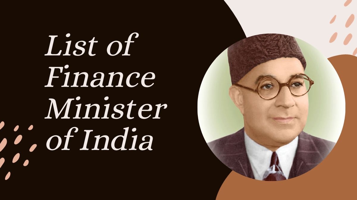 list-of-finance-minister-of-india